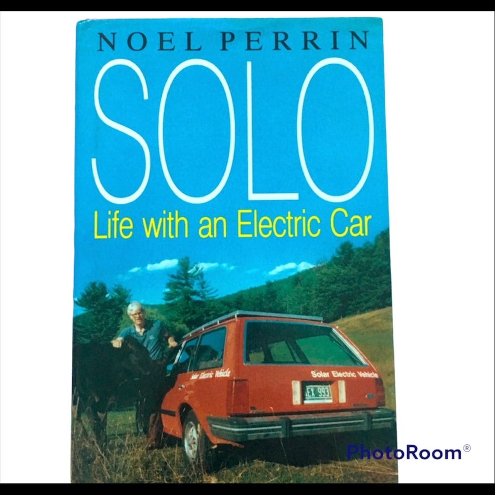 Vintage Electric Car Road trip Book “SOLO NOEL PERRIN 1st edition”